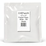 CHEFworth Freezer Paper 12x12 Plastic Coated-0