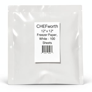 CHEFworth Freezer Paper 12x12 Plastic Coated-0