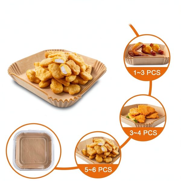Air Fryer Parchment Paper Mefosi Waterproof Liner-5