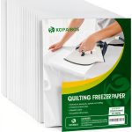 KOPAIBOS Freezer Paper Sheets White Crafting Quilting-0