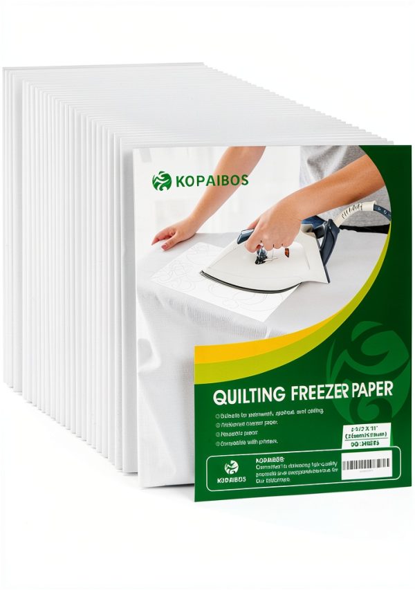 KOPAIBOS Freezer Paper Sheets White Crafting Quilting-0