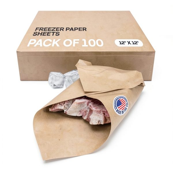 IDL Packaging Freezer Paper Sheets Brown Food Storage-0