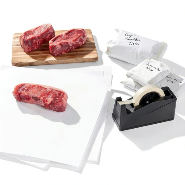Weston Freezer Paper Heavy Duty Plastic Coated Food Storage-3