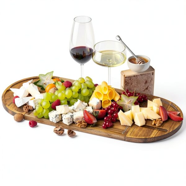 Acacia Charcuterie Board NAGAWOOD Extra Large Wood-7