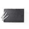 Juvale Slate Charcuterie Boards Party Serving Trays-3