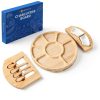 Thereye Luxury Bamboo Cheese Board Set-6