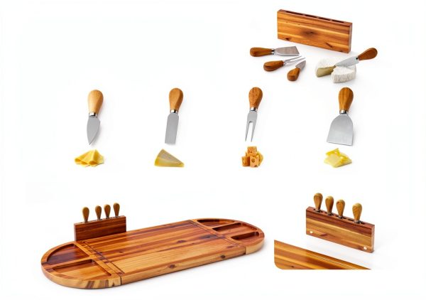 Acacia Charcuterie Board Tidita Large Cheese Tray-4