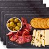 Juvale Slate Charcuterie Boards Party Serving Trays-5