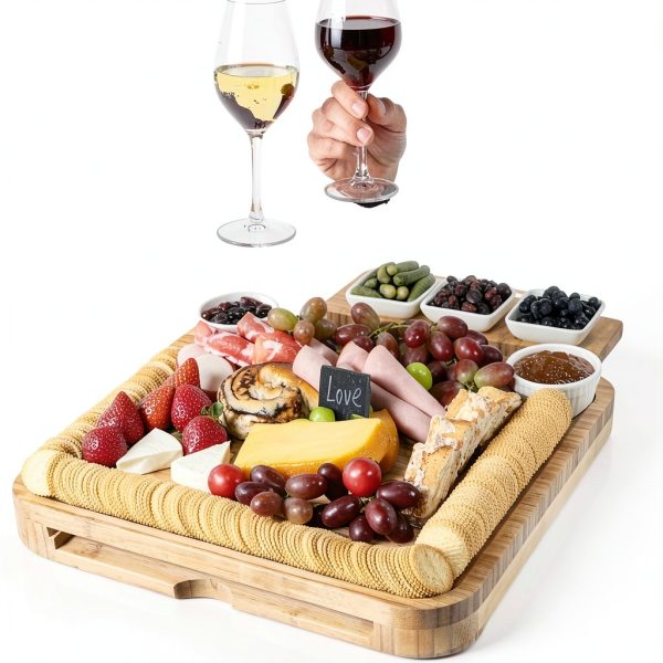Bamboo Cheese Board by BEAUPLUS Rectangular-1
