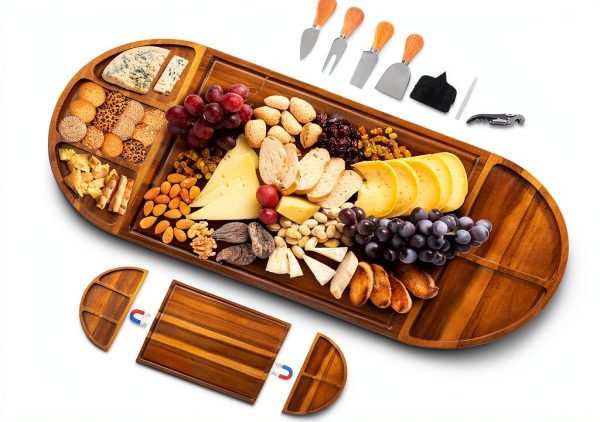 Acacia Charcuterie Board NAGAWOOD Extra Large Wood-0