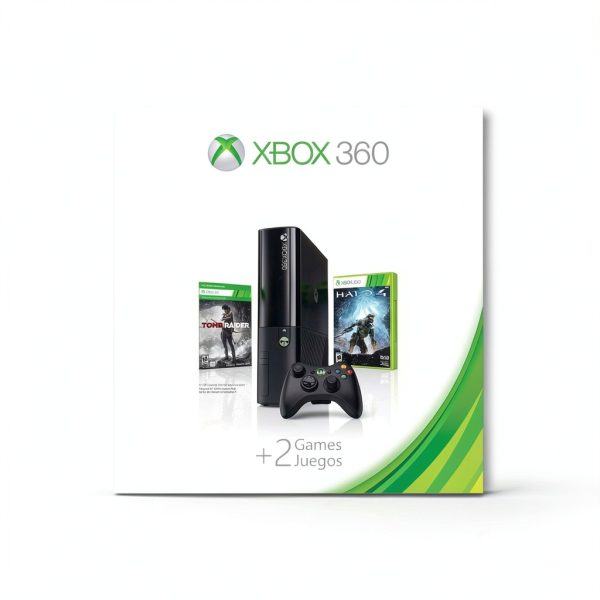 Xbox 360 E Console Microsoft 500GB with 2 Free Games-2