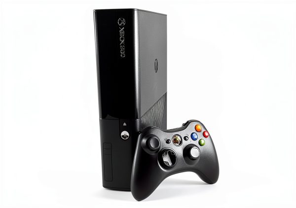Xbox 360 E Console Microsoft Bundle with Wireless Controller and Wi Fi-0