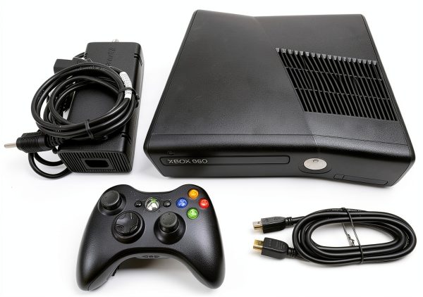 Xbox 360 S Console with HDMI Cable and Power Adapter Renewed-0