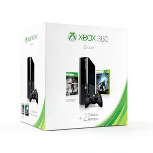 Xbox 360 E Console Microsoft 500GB with 2 Free Games-0