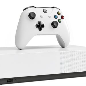 Xbox One S All-Digital 1TB Console Disc-Free Gaming with Controller-0