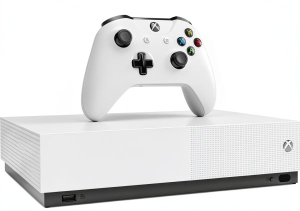 Xbox One S All-Digital 1TB Console Disc-Free Gaming with Controller-0