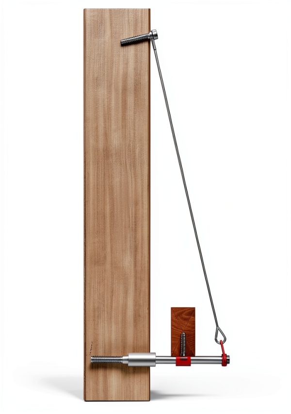 Tree Fort Attachment Bolt by Nelson Treehouse 1in Shaft Lightweight-4