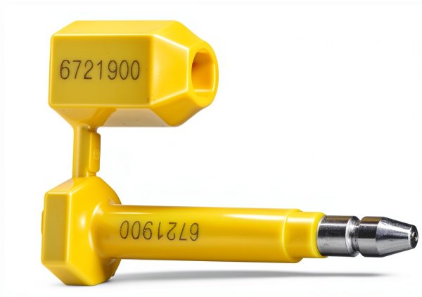 NovaVision Brand Bolt Seal for Cargo Containers and Truck Trailers, Yellow (50 Pack)-0