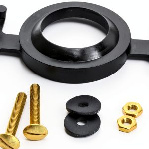 LASCO 04-3817 Eljer Tank to Bowl Bolt Set with Brass Solid Finish-0