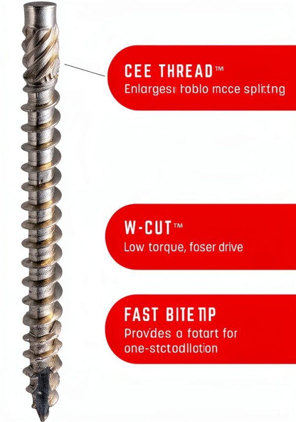 GRK 132231 RSS SS HandyPak 5/16 x 5-1/8 Inch Structural Screws 40pk-2