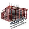 Sandbaggy Long Wedge Bolts for Concrete Forms – 50 Reusable Steel-5
