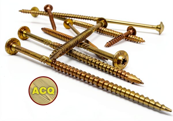 GRK 772691122872 3/8" x 8" 12287 RSS Rugged Structural Screws 50 Count, Gold-6