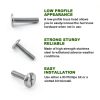 Combo Sidewalk Bolts 304 Stainless Steel Hurricane Hardware Screw Man-2