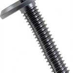 Hillman Sidewalk Bolt 1/4" x 2" Stainless Steel Fastener, 100 pcs-0