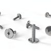 Hillman Sidewalk Bolt 1/4" x 2" Stainless Steel Fastener, 100 pcs-3
