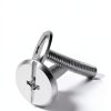 Hillman Sidewalk Bolt 1/4" x 2" Stainless Steel Fastener, 100 pcs-1