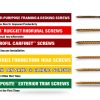 GRK 772691122872 3/8" x 8" 12287 RSS Rugged Structural Screws 50 Count, Gold-7